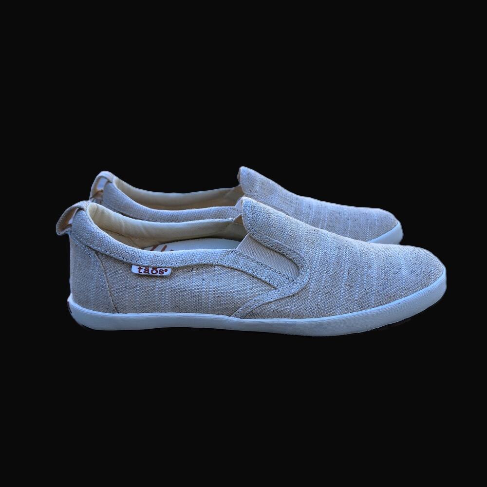 Taos Dandy Hemp Vegan Slip On Canvas Sneakers 9 - Picture 2 of 13